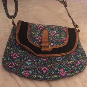 Cloth Printed Cross Body